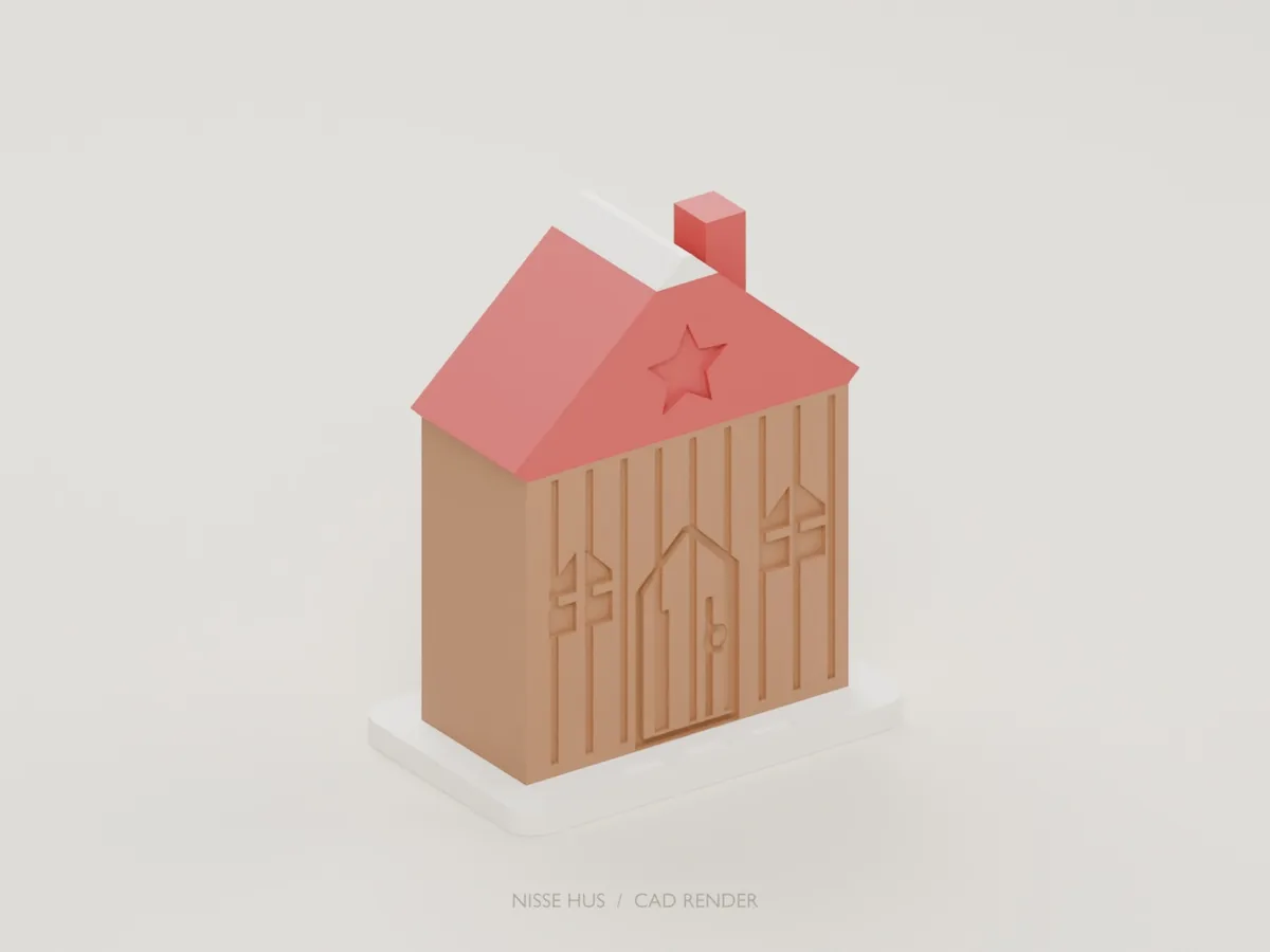 Stjernehus · CAD-visning af vores model