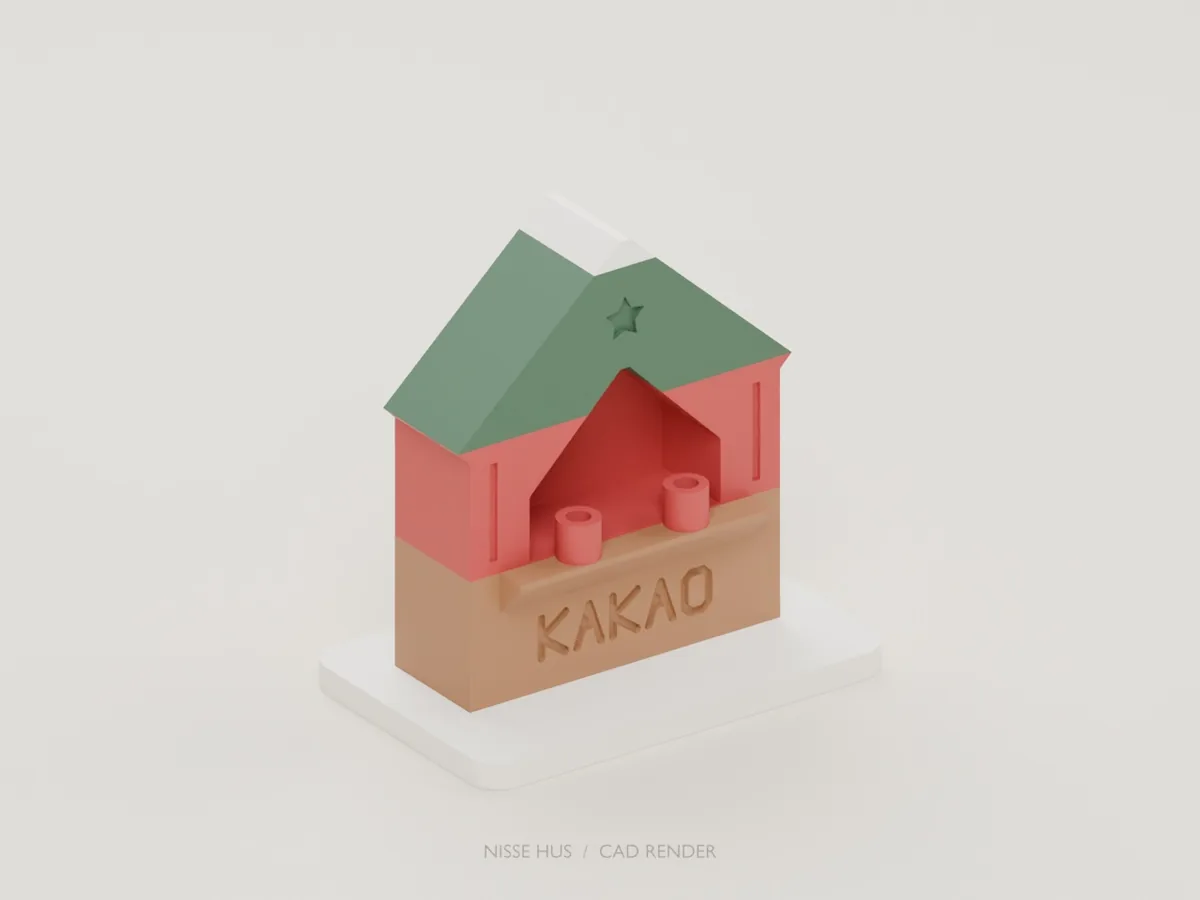 Kakaohytte · CAD-visning af vores model