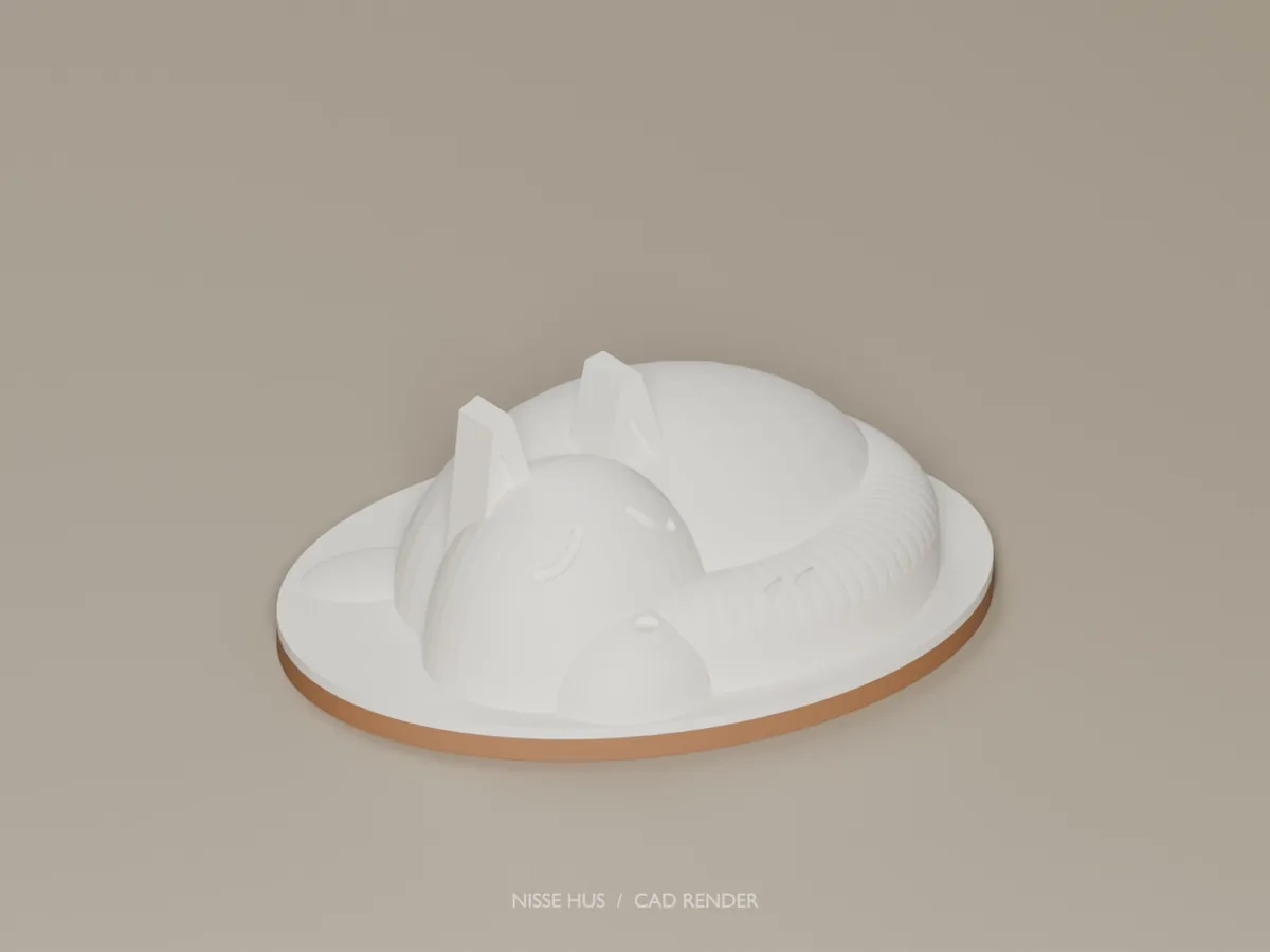 Sneræv · CAD-visning af vores model
